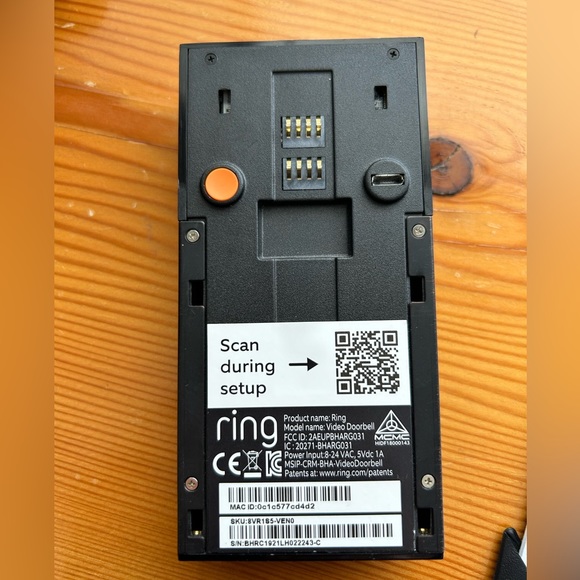 Ring Video Doorbell - Picture 2 of 2